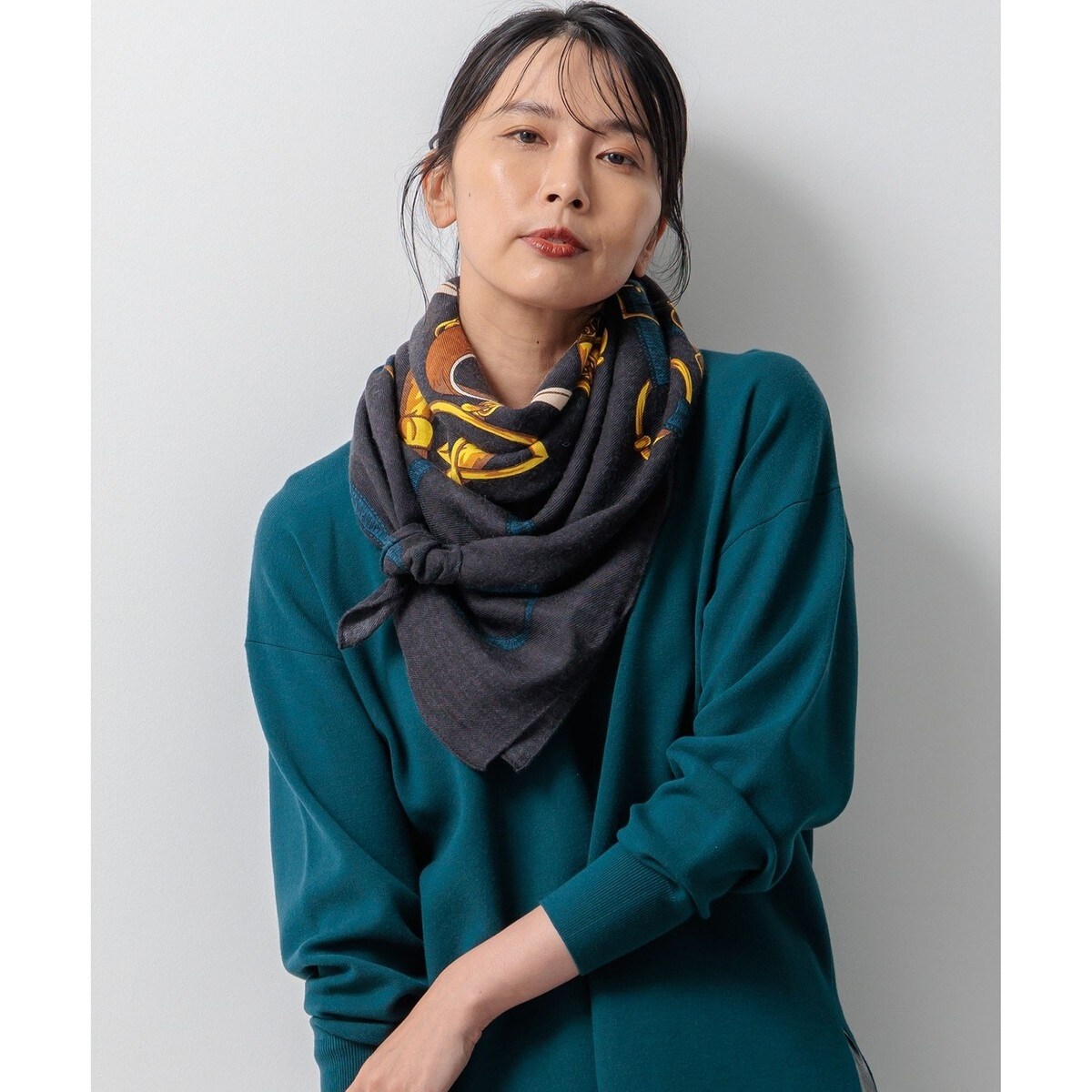 【Oggi 2024年10月号掲載】23区アンゴラウール ストール　新品です。 Oggi10月号掲載】アンゴラウール ストール | 23区(23KU) | マルイ