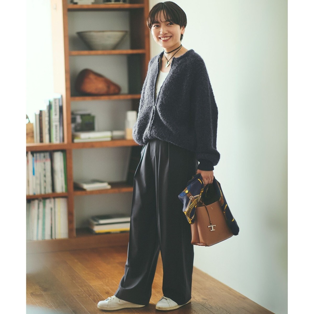 23区｜【CLASSY.12月号掲載】TRストレッチギャバ テーパード