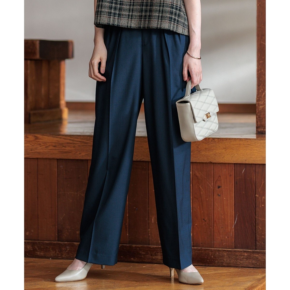 ダブルウエストリラクシーパンツ | フェンネル(FENNEL) | マルイウェブ