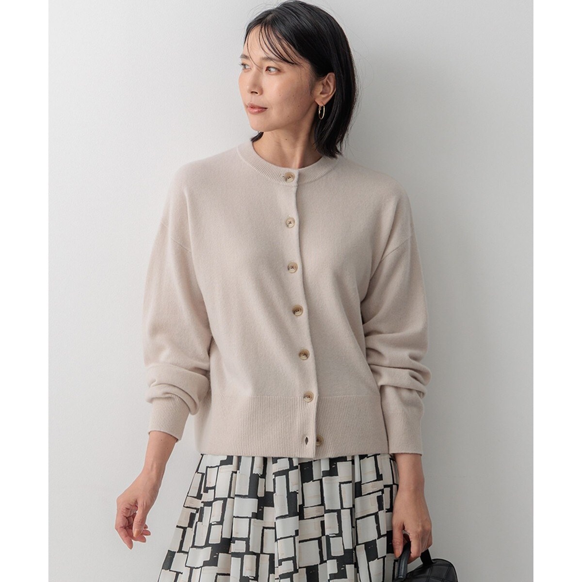 Oggi掲載/洗える】ピュアカシミヤ ニットカーディガン | 23区(23KU