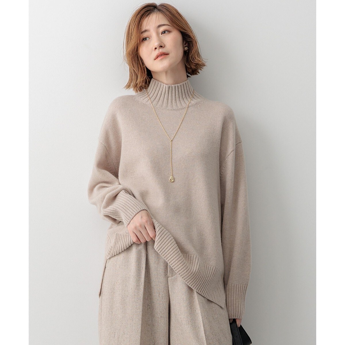 CARA O CRUZ / キャラ・オ・クルス カシミヤニット【セットアップ】 カシミヤニット【セットアップ】|キャラ・オ・クルス | レリアン