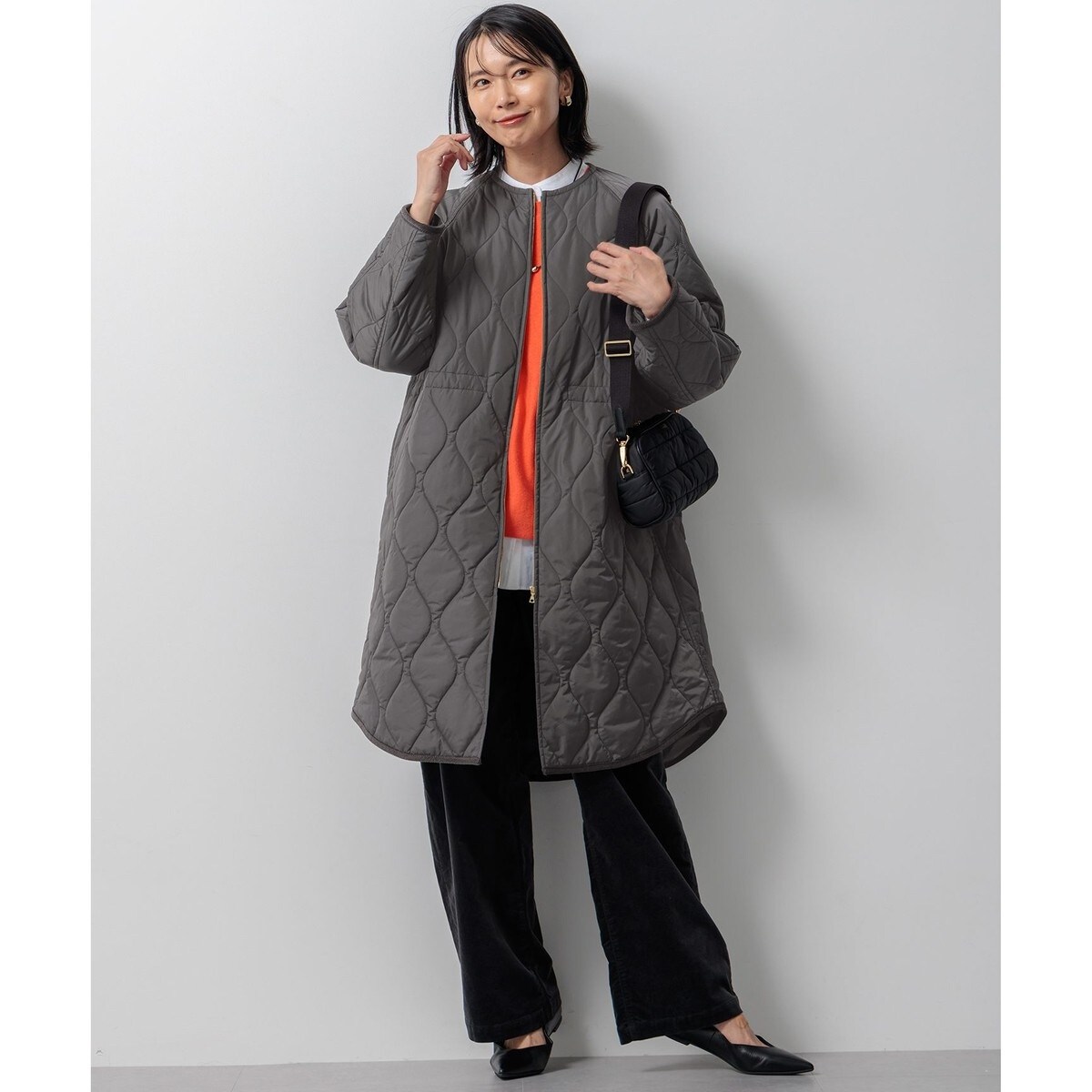 洗える/撥水加工】中綿 ロング パディング アウター | 23区(23KU