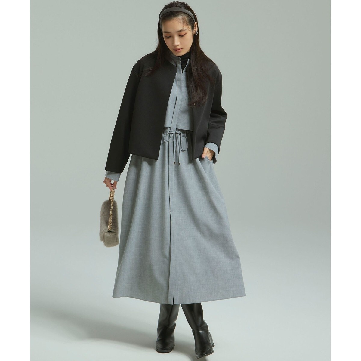 洗える】ネオプレーンジャージー ジャケット | 23区(23KU) | マルイ