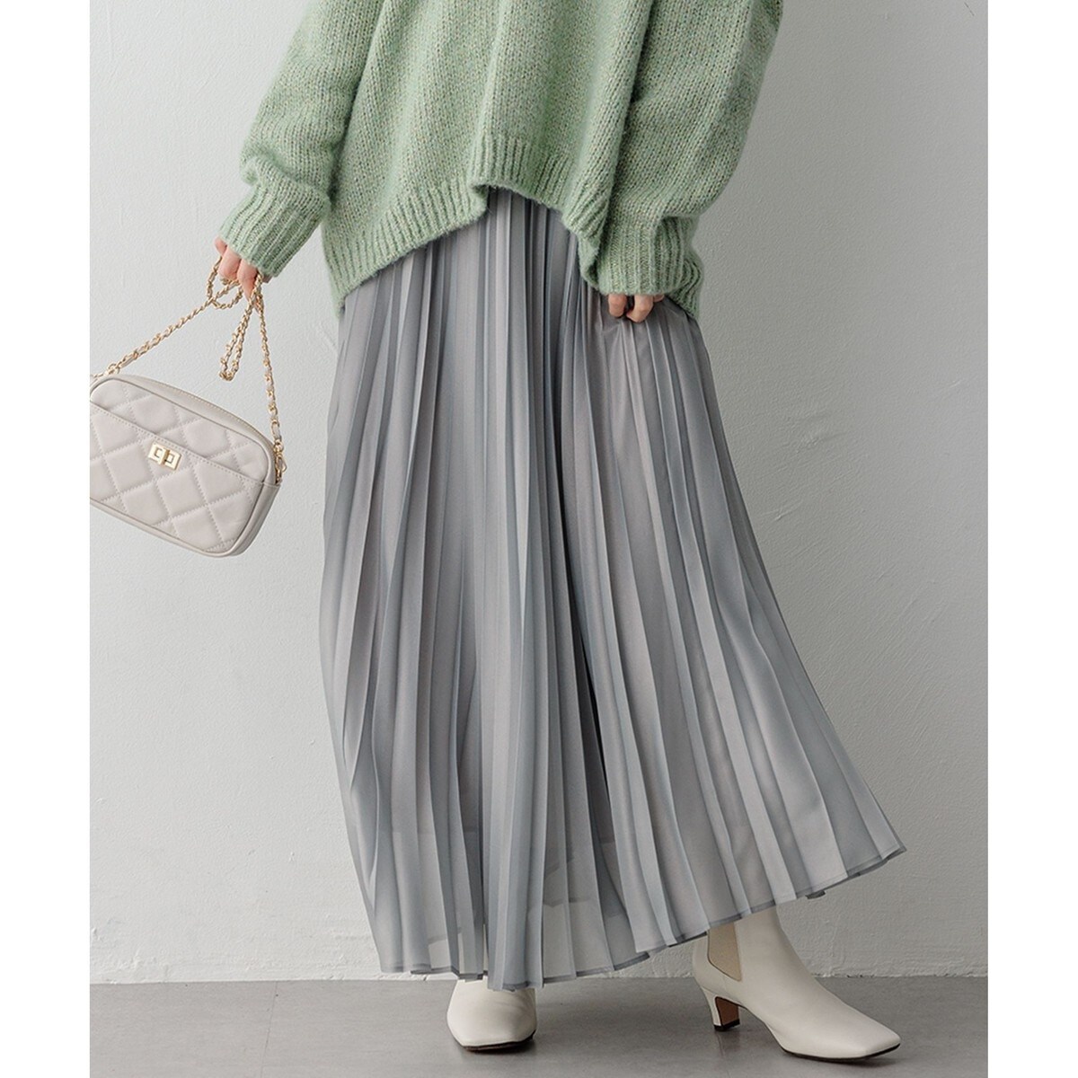 ホイルプリントプリーツ スカート | 23区(23KU) | マルイウェブチャネル