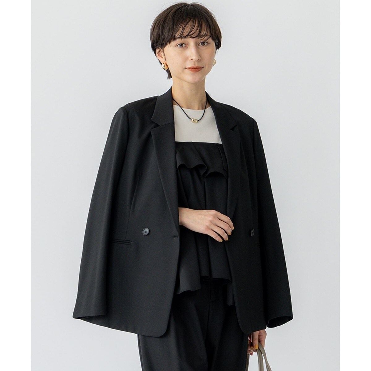 ボンディングオーバージャケットコート | アダムエロペ(ADAM ET ROPE