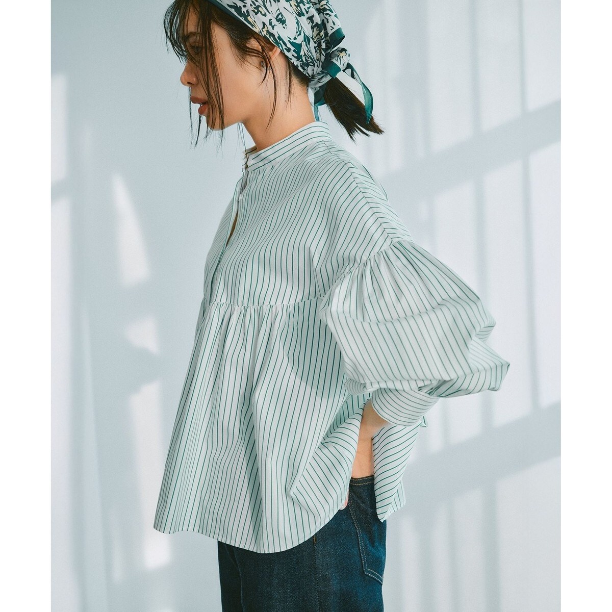 バックリボンシアーアームブラウス | フェンネル(FENNEL) | マルイ