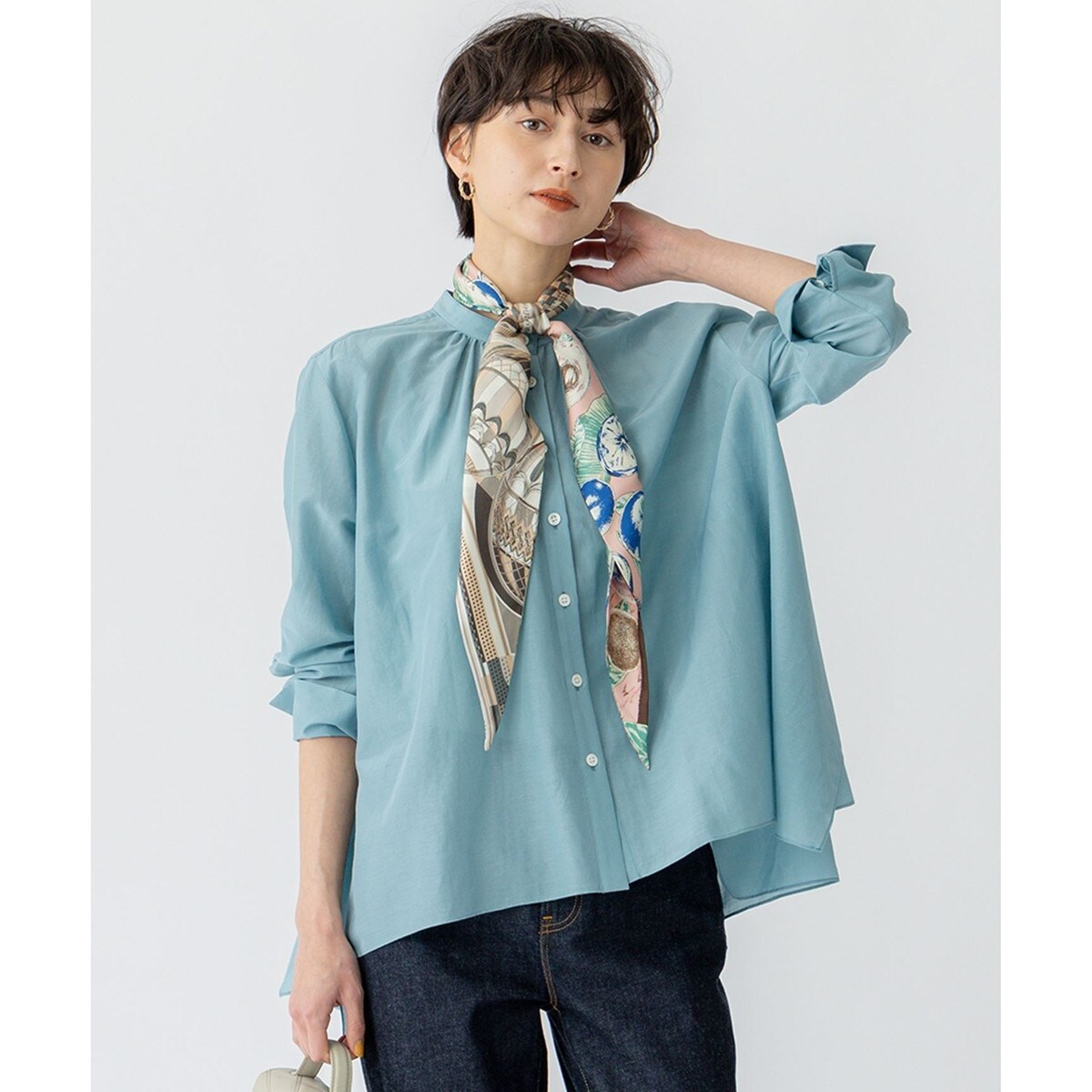 ヤマダヤ FENNEL フェンネル　バックリボンシアーアームブラウス バックリボンシアーシャツ - FENNEL - FENNEL｜YAMADAYA STORE