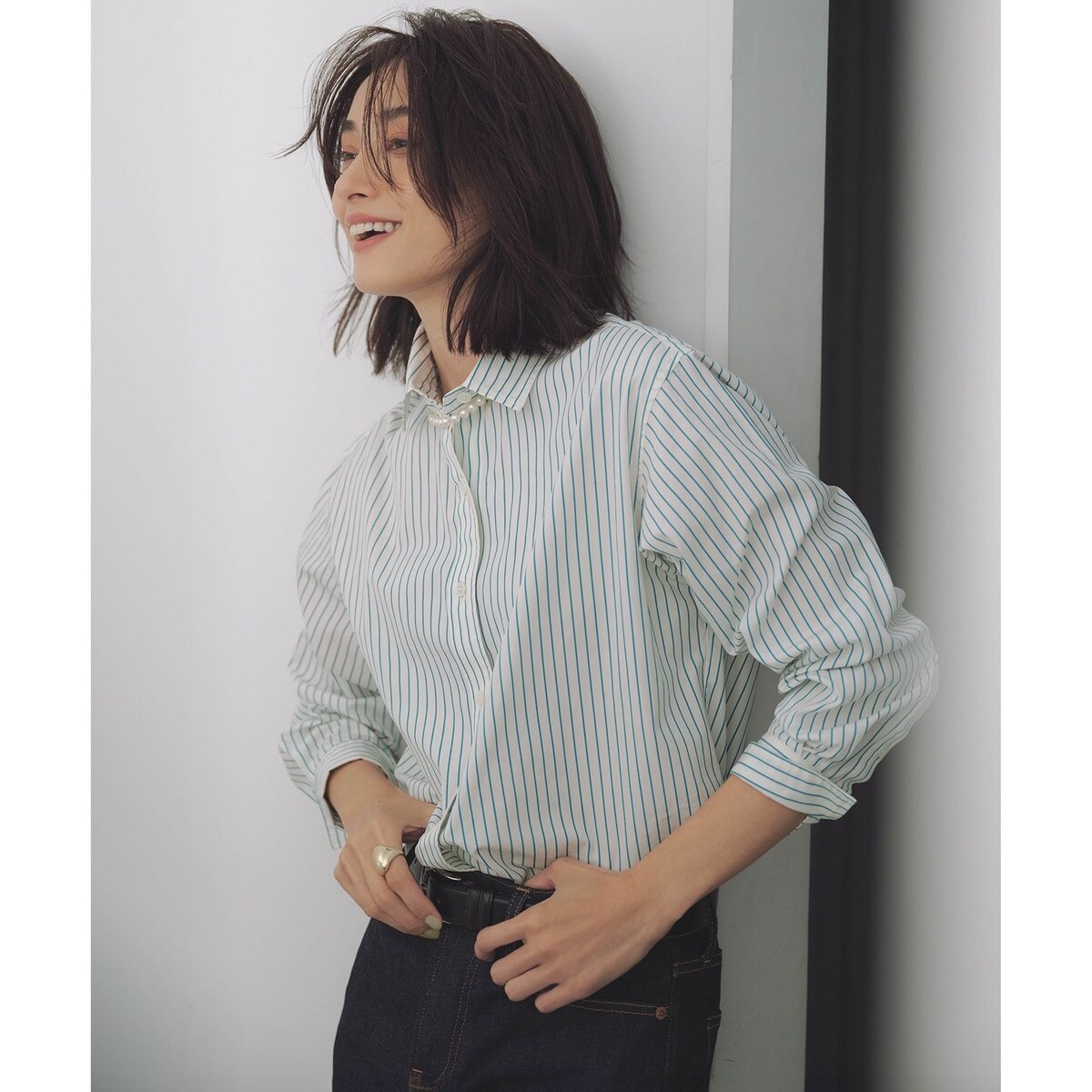 ヴィンテージライクテンセルデニムシャツ | クローブ(CLOVE