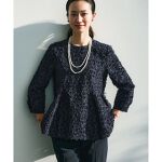 VERYコラボ】ボタニカル カットジャカード ブラウス | 23区(23KU 