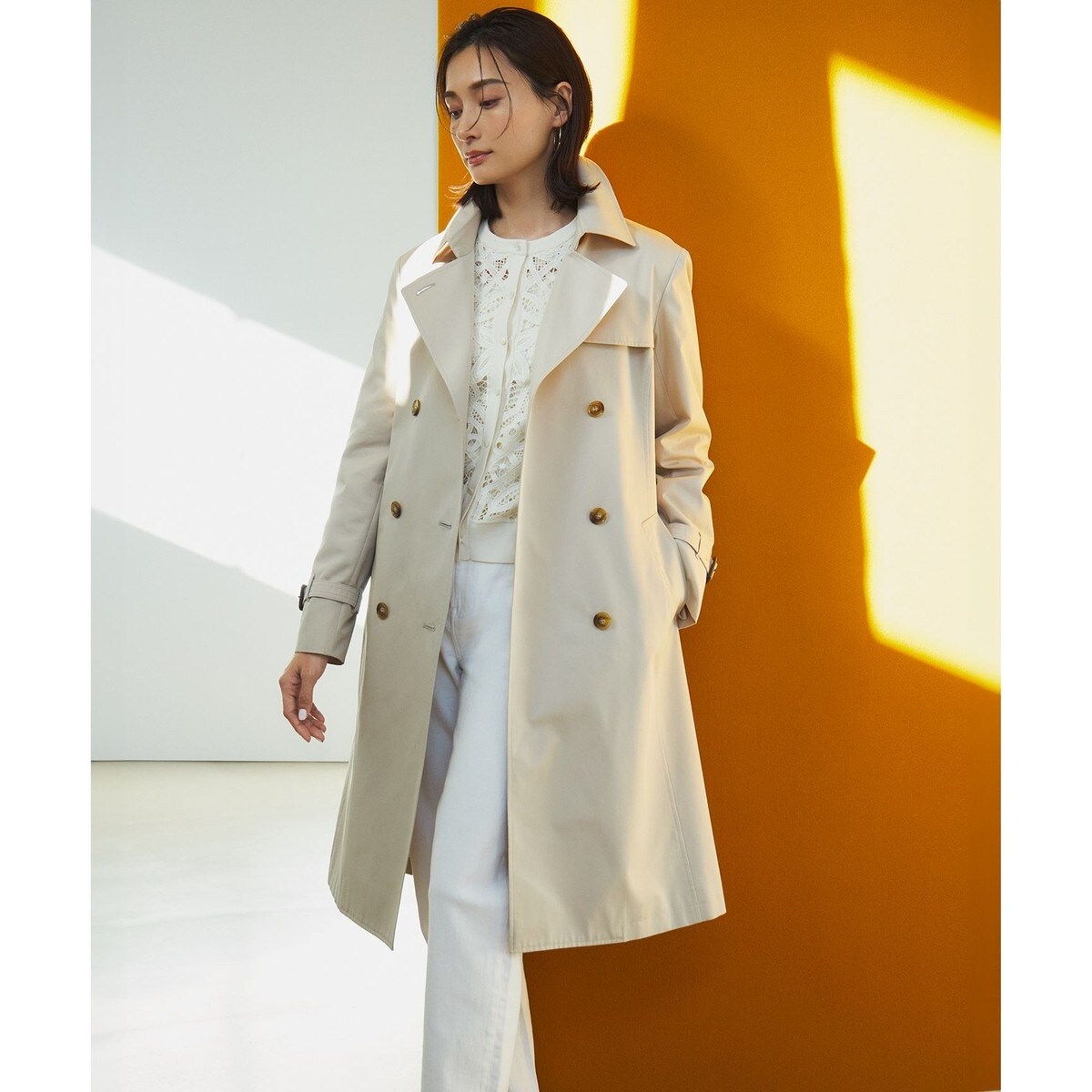 洗える】エンブロイダリーレース カーディガン | 23区(23KU) | マルイ