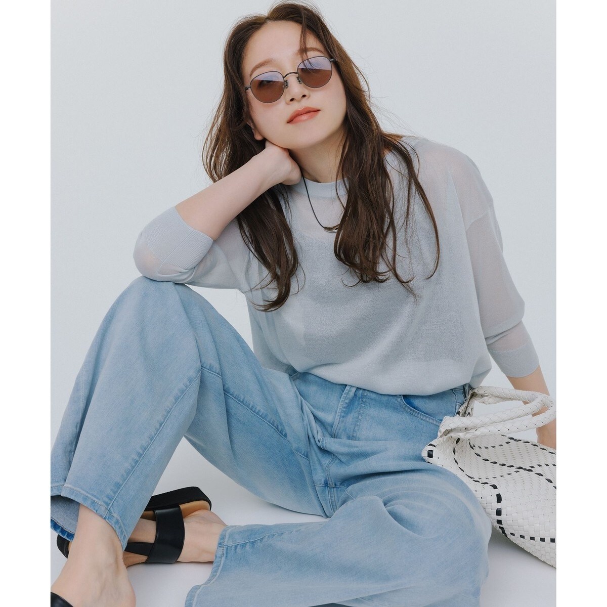 専用23区 【洗える】シャイニーシアー ドルマン ニット 23区｜【洗える】シャイニーシアー ドルマン ニット | Rakuten