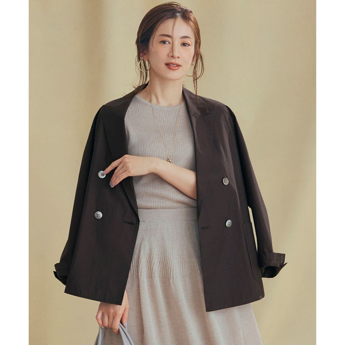 TW ギャバジン 紺ブレ ジャケット | 23区(23KU) | マルイウェブチャネル