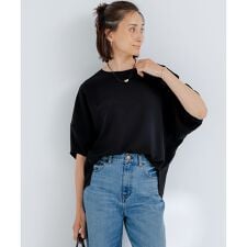 23区(23KU)の【吸水速乾/UVカット/接触冷感】ストレッチジョーゼット ランタンスリーブ カットソー