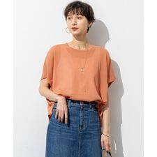 【洗える】ライトシアー ハーフスリーブ ニット | 23区(23KU)