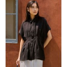 洗える】LIBECOリネン タック デザイン シャツ | 23区(23KU) | マルイ 