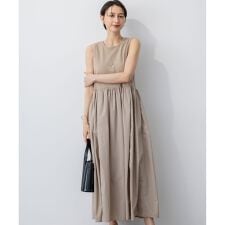 【Oggi8月号掲載/洗える】ニットレイヤード ワンピース