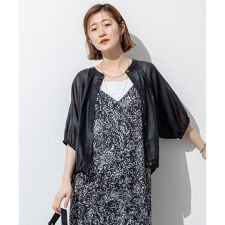 【洗える】ソフトシアーフィルム コンパクト ブラウス