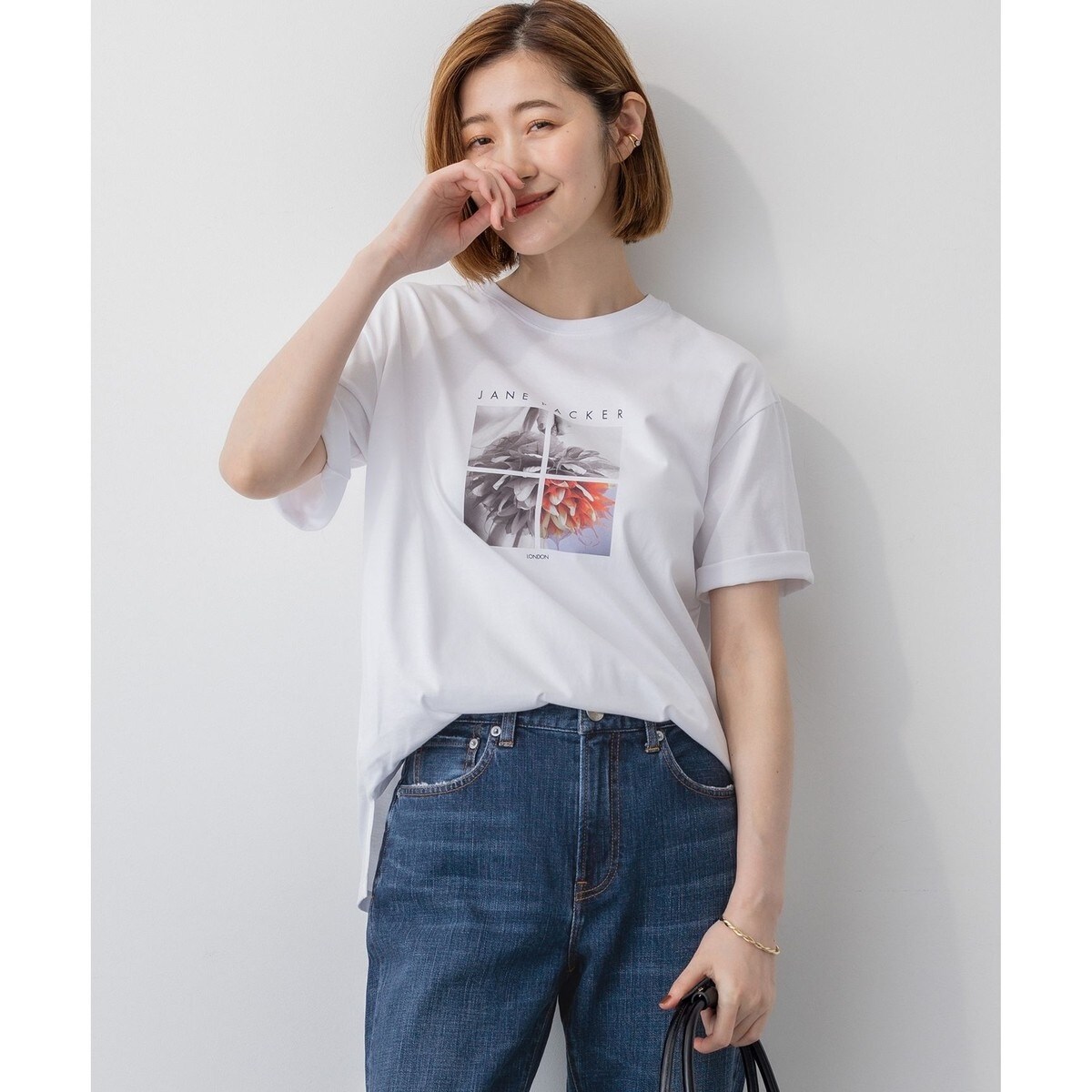 セール】 【23区/LIFE】PHOTO Tシャツ （カットソー）｜23区