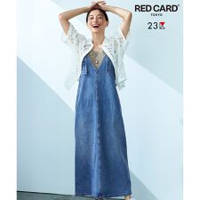 【RED CARD TOKYO×23区】デニム サロペット ワンピース