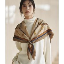 【好評につき追加/Oggi・LEE掲載】ウール カシミヤ ストール