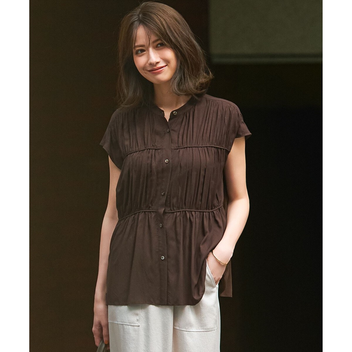 ヴィンテージライクテンセルデニムシャツ | クローブ(CLOVE