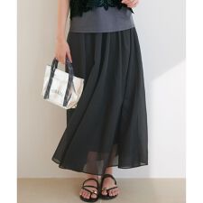 【洗える】シアービエラ ギャザー スカート