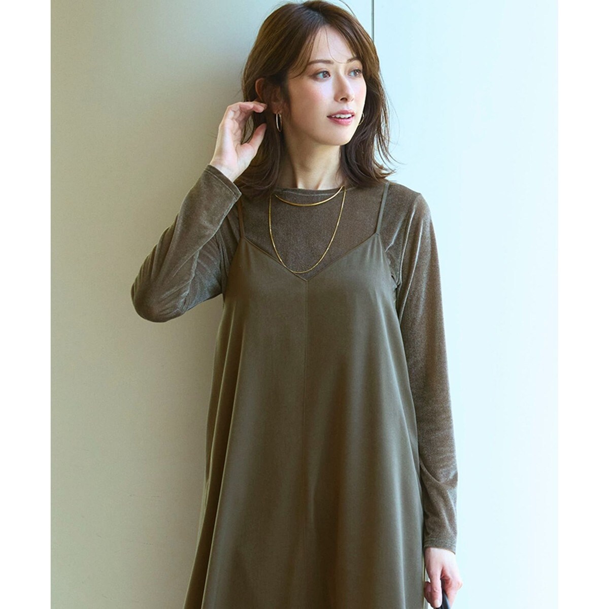 洗える】シアーベロア ロングスリーブ Tシャツ | 23区(23KU) | マルイ