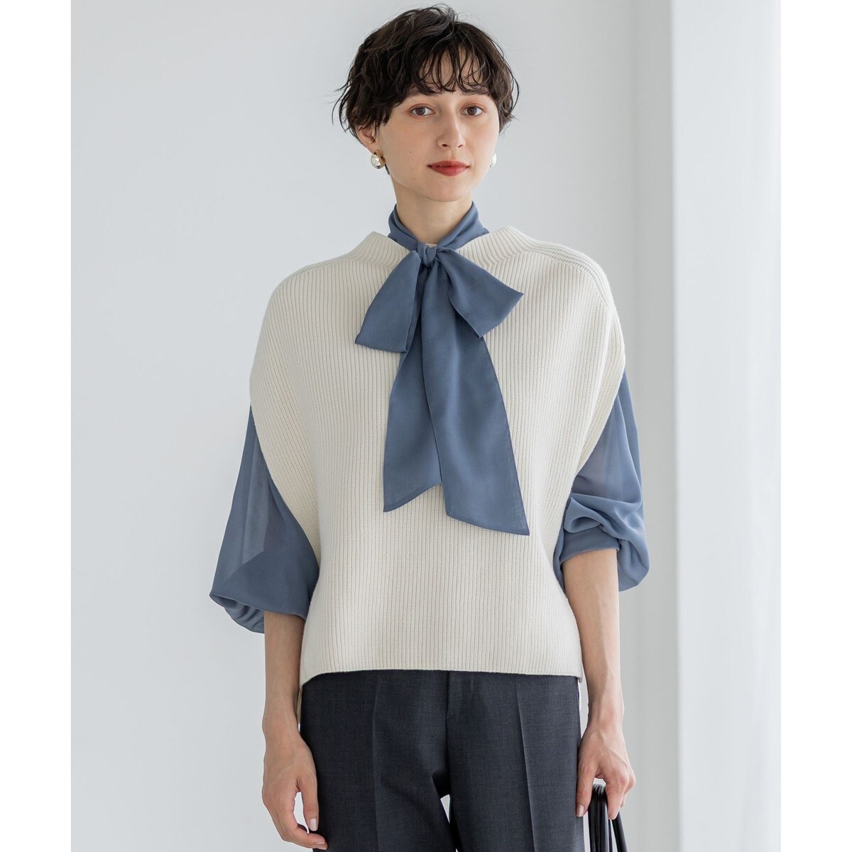 Oldderby Knitwear 】チルデンベスト◇ | スローブ イエナ(SLOBE IENA