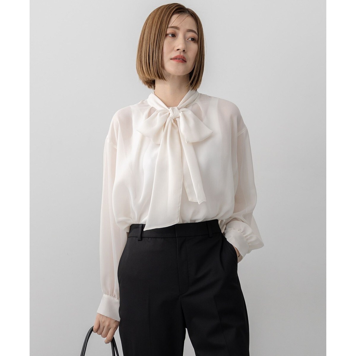 好評につき追加生産/洗える】リボンエンブロイダリー キャミソール