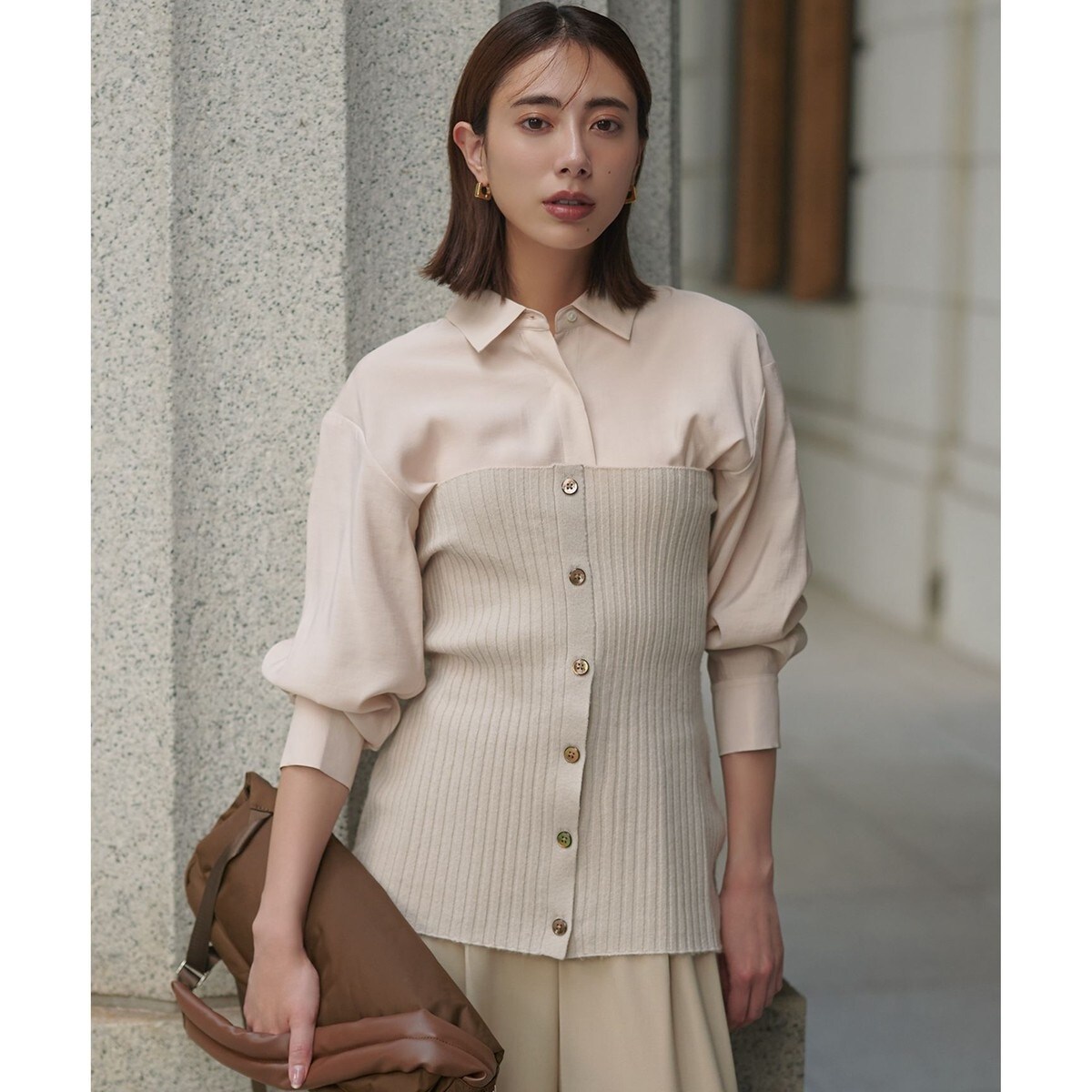 ASAUCE MELER×23区 ベルギーリネンストール | 23区(23KU