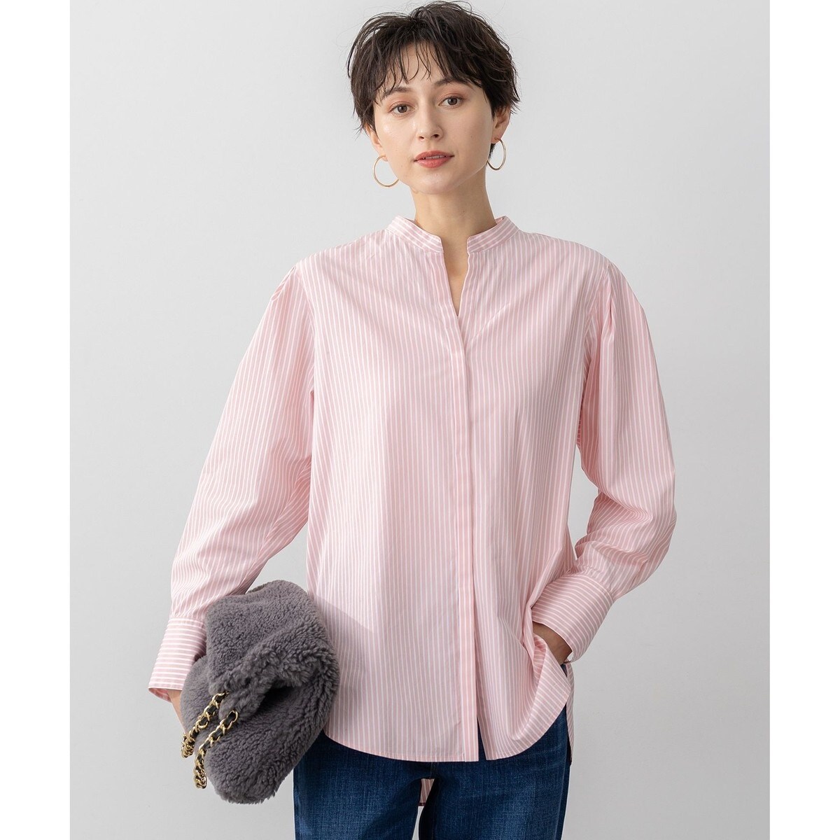 こ*い様 新品　23区　リボンエンブロイダリー キャミソール 23区 【洗える】リボンエンブロイダリー キャミソール