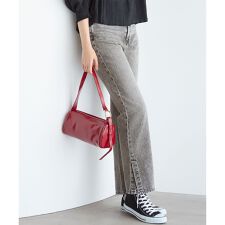 【SLOW/一部店舗限定】スリット ストレート デニム