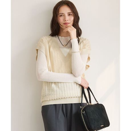 [^ԁFKRSWGA0930]2025 Autumn & WinterSLOW 23X[1ɓẐ́AKŔ̂B炬^ĂfނƎdĂŁAC炸Rɂy߂JWAEFABfUĈVA[fނ̃WłB[߂VlbNƂƂ̂TCYŁAbNXSny߂܂Bčɂ̓m[X[uJbg\[ƁAHɂ̓VA[ȃ^[glbNƏd˂āAC[hX^C𕝍Ly߂܂Bɂ钷߂̃úAqbvŏuEWOƁAl̔oł܂BJ[͍킹₷ubN(#005)ƁA≩̂AC{[(#002)2FWJłBfޓʂ悤ȃVA[ƁA悢򊴂̑@ׂŌy₩ȑfނgĂ܂BtẂALk̂_炩ȑfނŃWK[h҂݂ɂ邱ƂŁAƓ̕\vX܂B摜̓TvgpĂׁAۂɂ͂鏤iƎdlقȂꍇ܂B