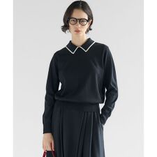 【洗える】ウーステッドウール ポロニット