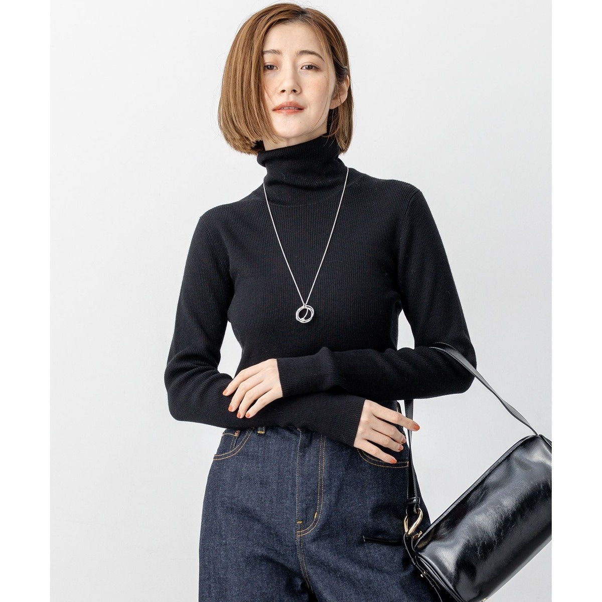 レーヨンポリエステル ストレッチ ニット | 23区(23KU) | マルイウェブ