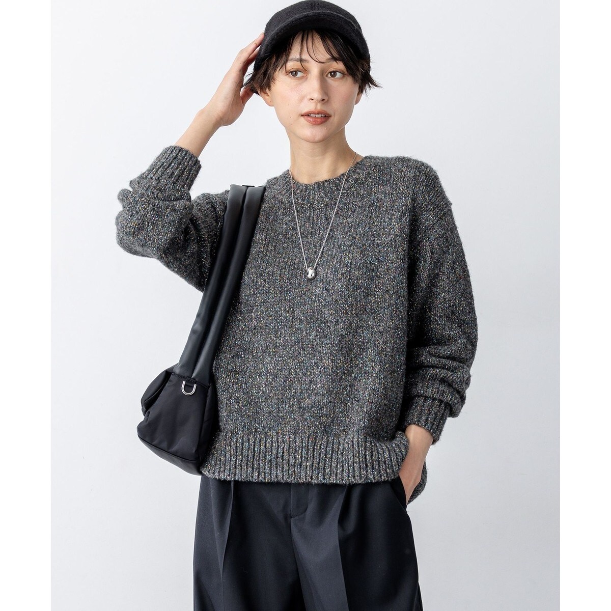 洗える】エンブロイダリーニット | 23区(23KU) | マルイウェブチャネル