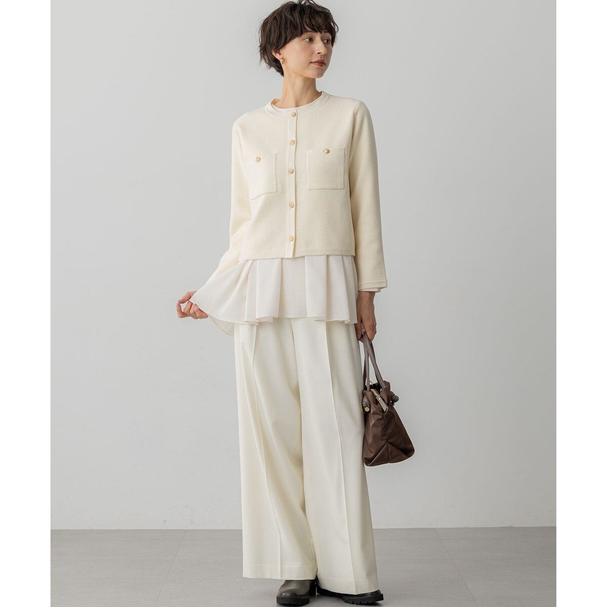 滝沢眞規子さん着用/CanCam11月号掲載】ナチュラルストレッチ