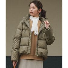 【滝沢眞規子さん着用/VERY掲載】シレータフタ コンパクト ダウンコート