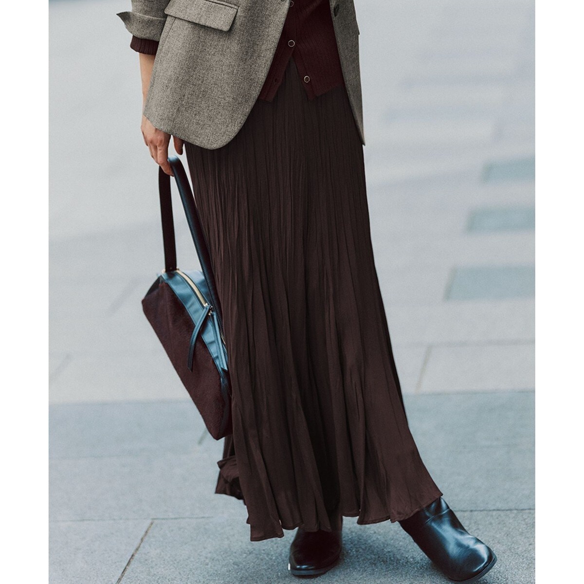 接触冷感/洗える】シアーフィルム フレアスカート | 23区(23KU