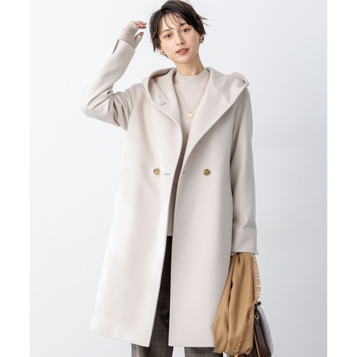 最終価格❣️美品❣️23区 ウールアンゴラビーバー フーデッドコート 楽天市場】ウールアンゴラビーバー フーデッドコート 23区の通販