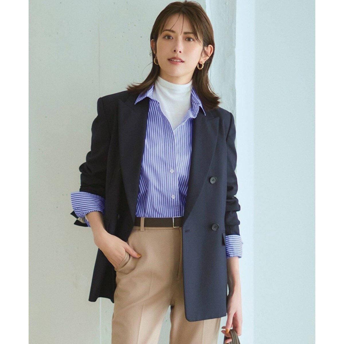 洗える】ガンクラブプレイドチェック ジャケット | 23区(23KU