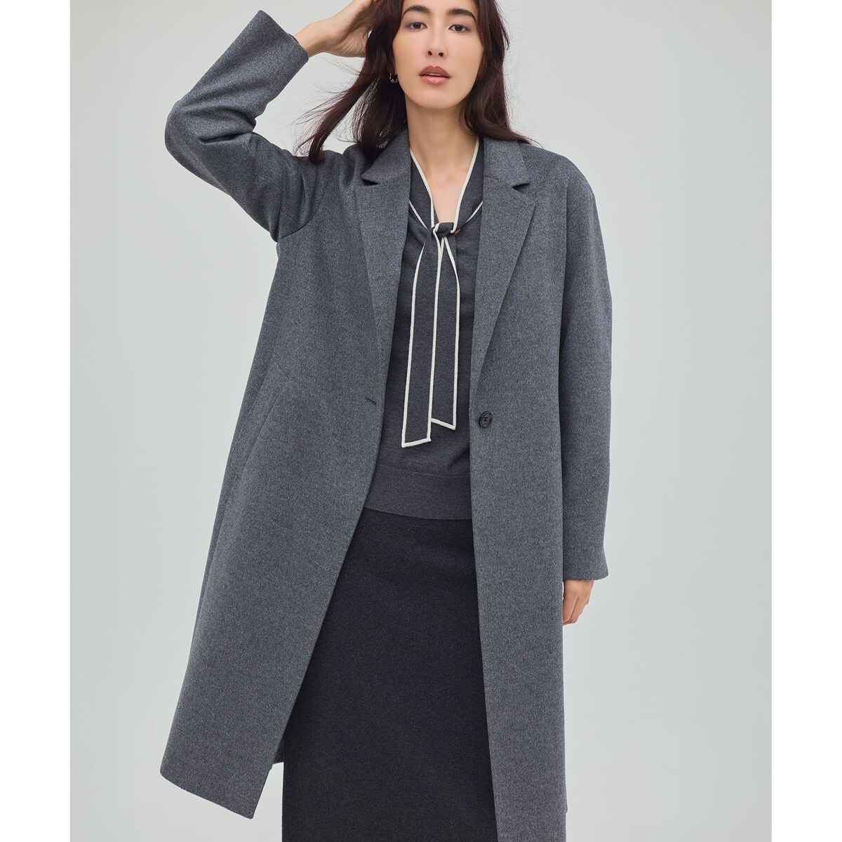 ウールリバー ロングコート | 23区(23KU) | マルイウェブチャネル