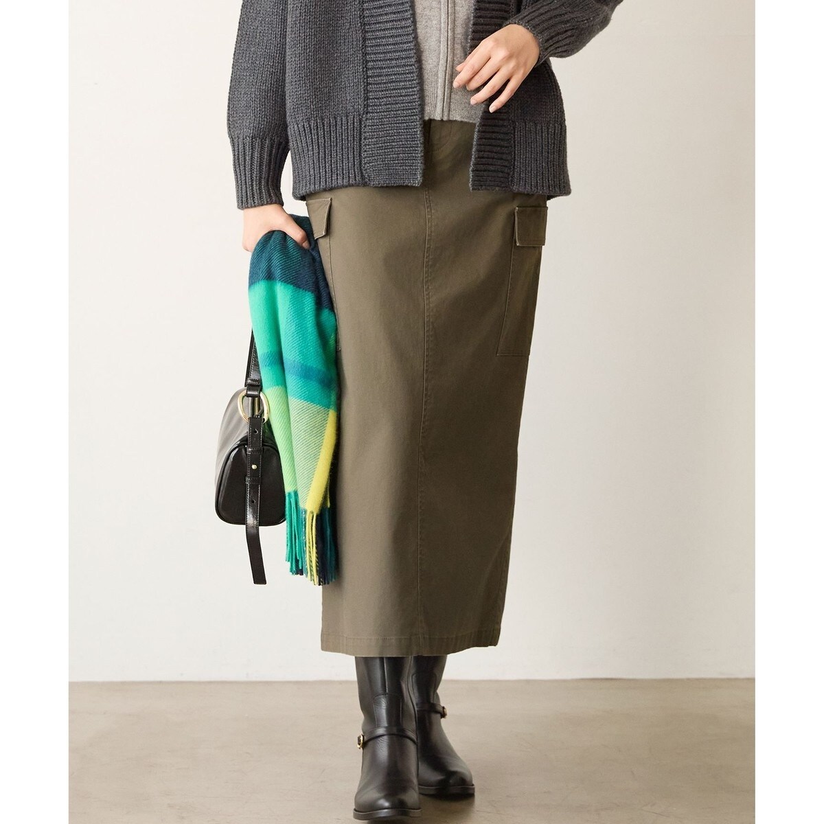 接触冷感/洗える】シアーフィルム フレアスカート | 23区(23KU