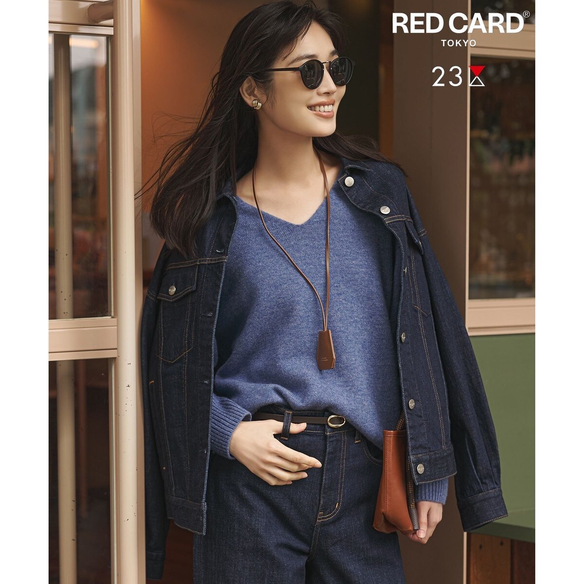 RHODOLIRION /ロドリリオン】 Short Coverall -Denim：デニムジャケ