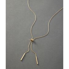 スネークチェーン ラリエット ネックレス