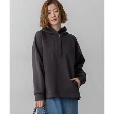 【洗える】コットンエアーダンボール ドロスト フーディー