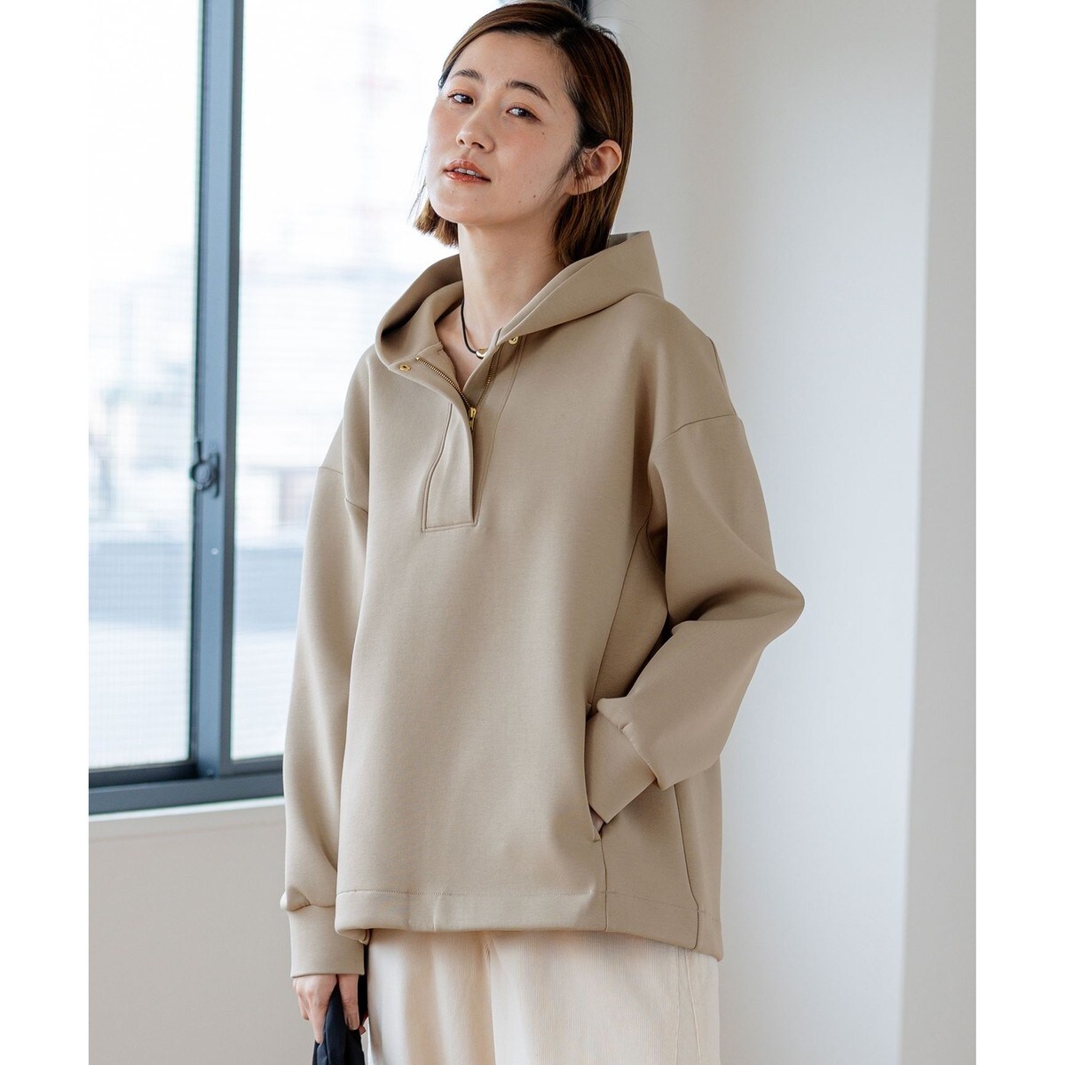 MUSE BY ROCHAS Premiere】ジップパーカー | レリアン(Leilian