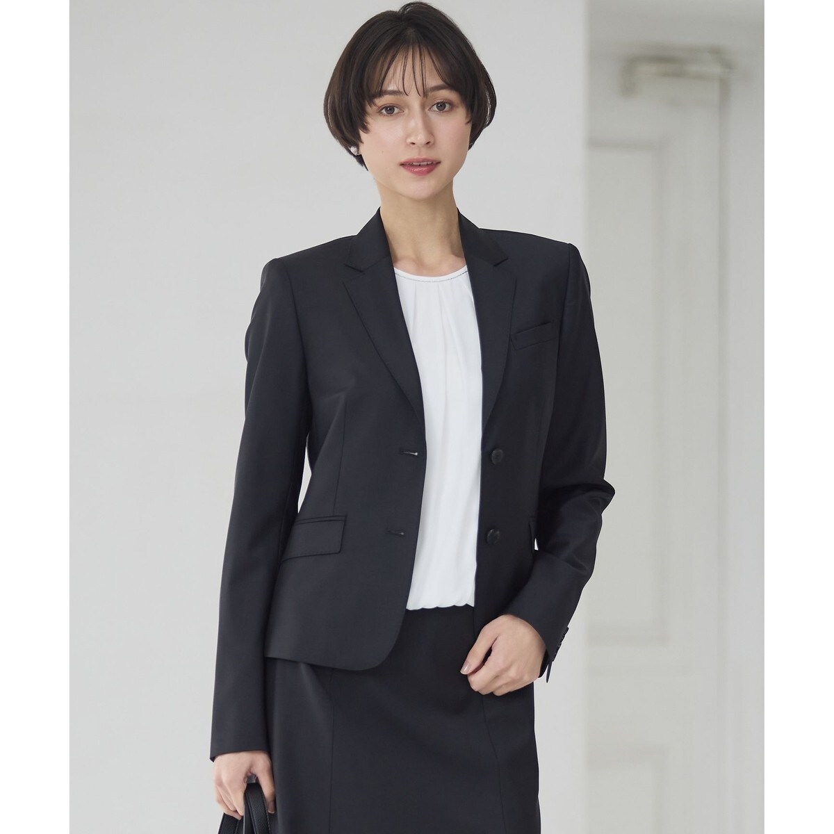 洗える】ガンクラブプレイドチェック ジャケット | 23区(23KU