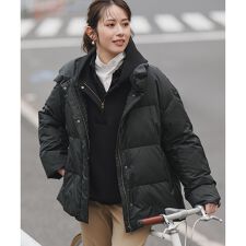 Oggi掲載】シレータフタ ハイネック ショート ダウンコート | 23区 