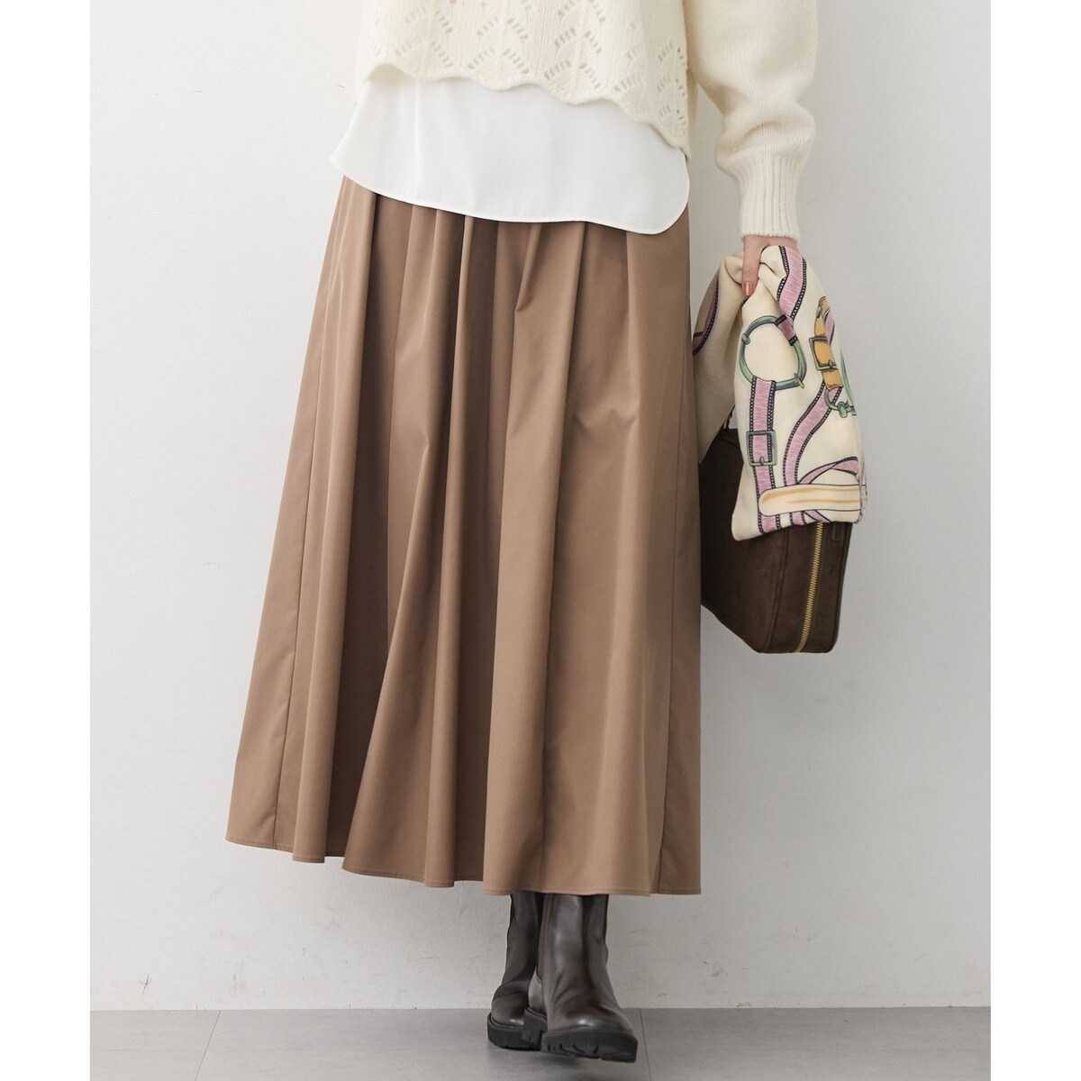 チェックツイード ラップ風 スカート | 23区(23KU) | マルイウェブチャネル